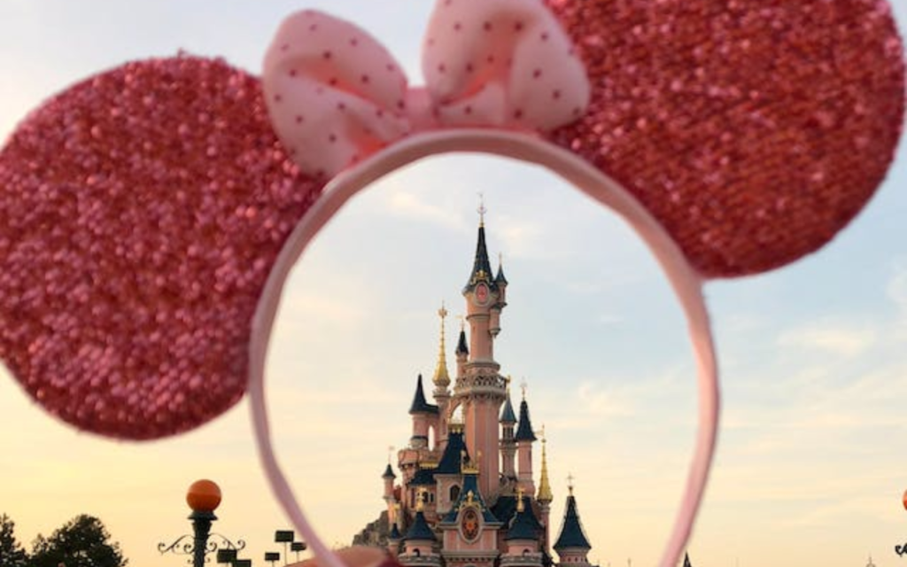Disneyland Paris castello orecchie di minnie